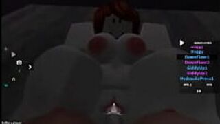 Трахаю свою девушку в Роблоксе - порно видео