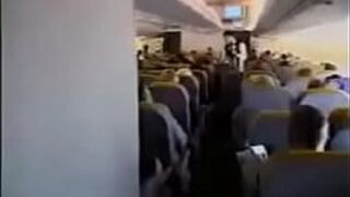 ХХХ в самолете со стюардессой - порно видео